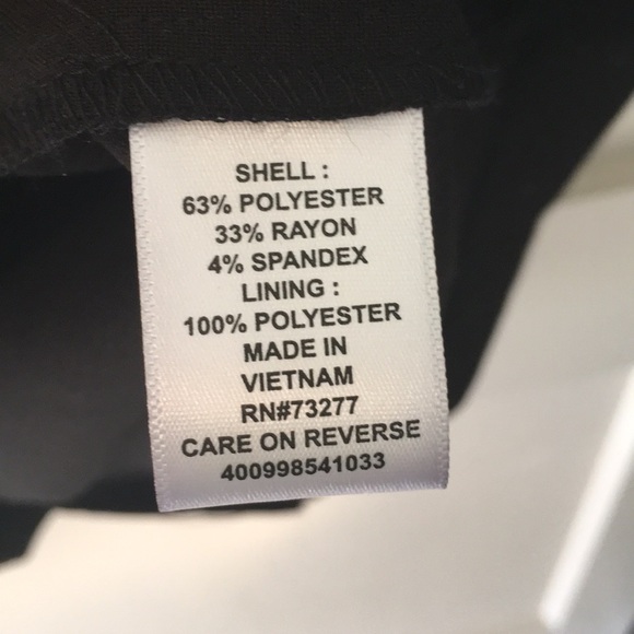 NWT ELLE sleeveless black polka dot dress - Picture 5 of 5